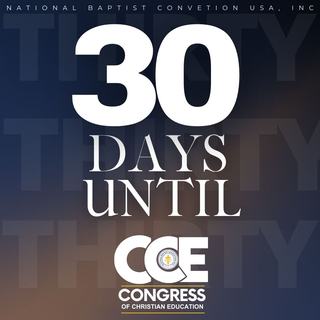 30 days! That’s... - National Baptist Convention, USA, Inc. | Facebook
