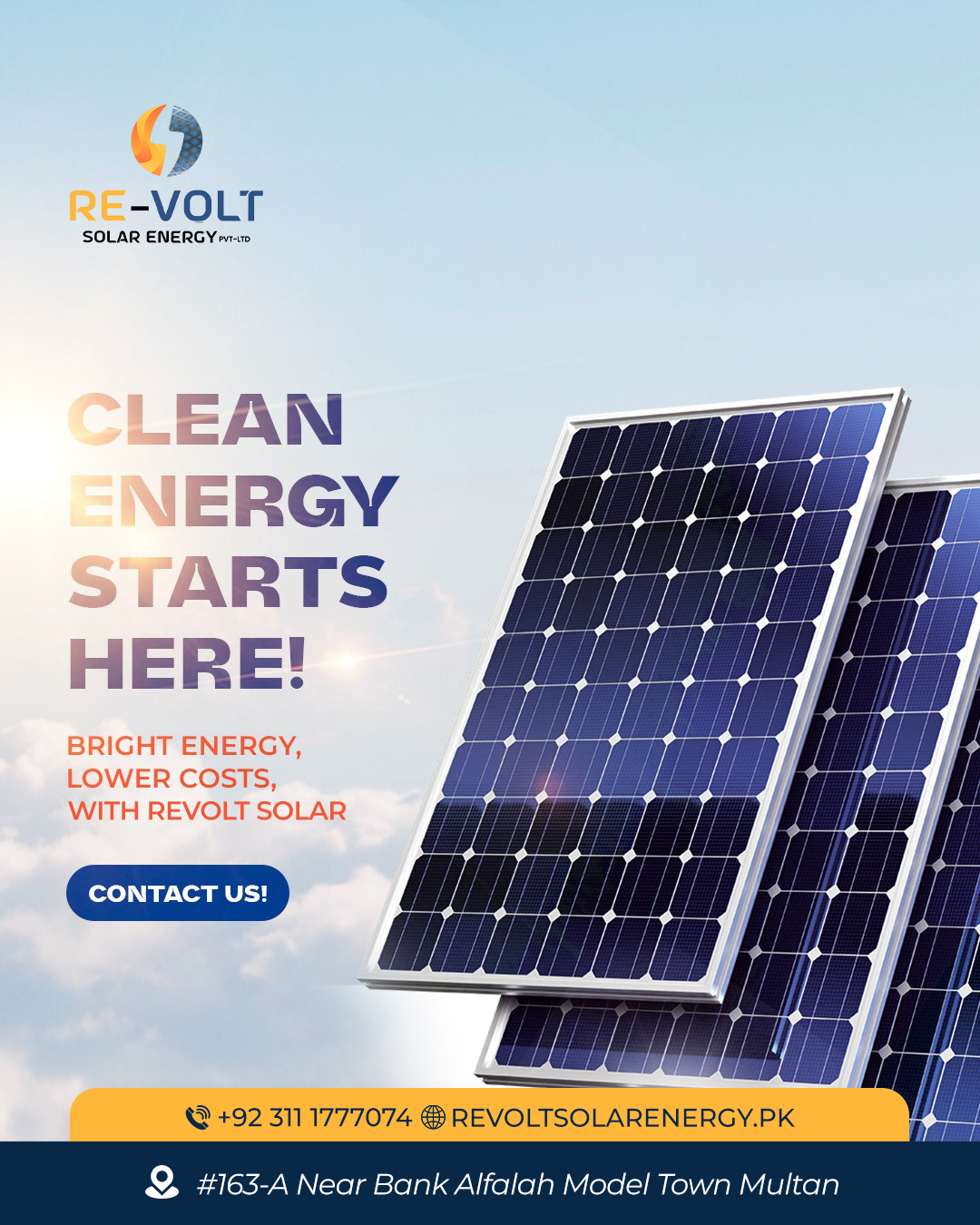REVOLT SOLAR ENERGY | Multan
