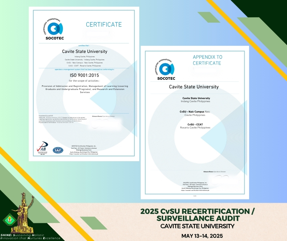 Cavite State University - CCAT Campus Library - https://www.bibliotex ...