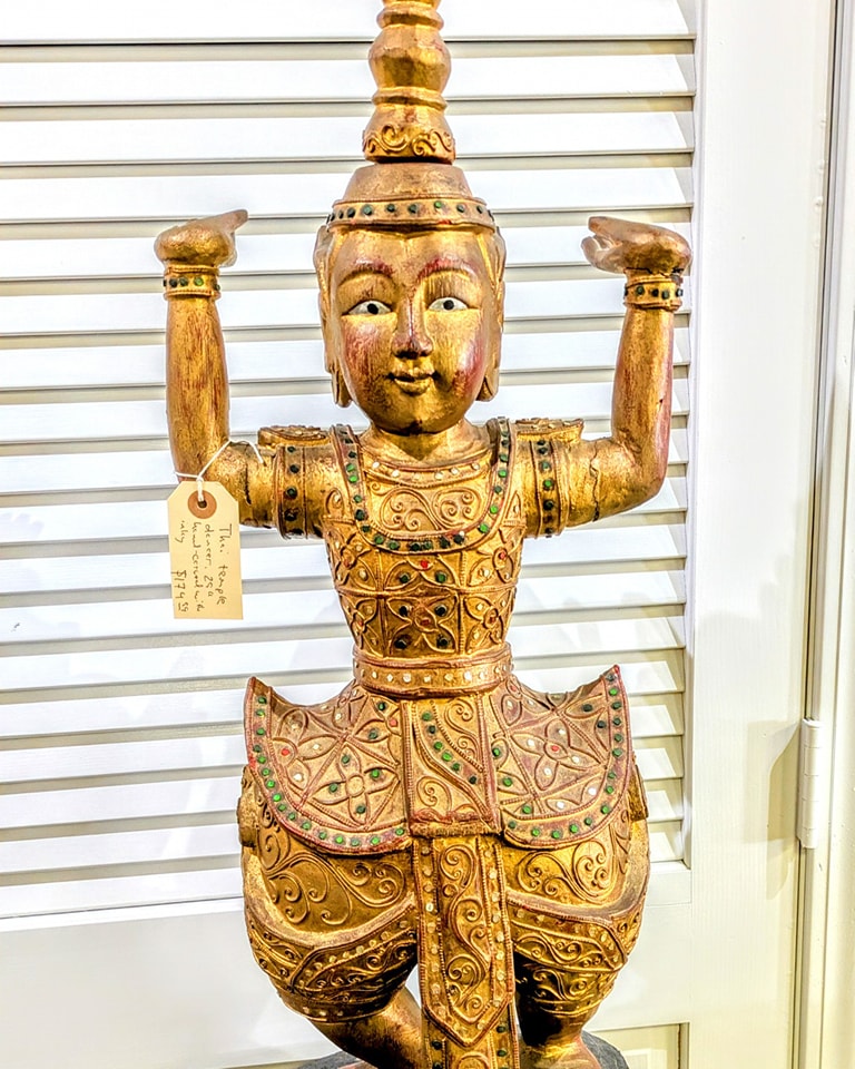 Thai Sawasdee Lady statue is quite popular among our buyers lately