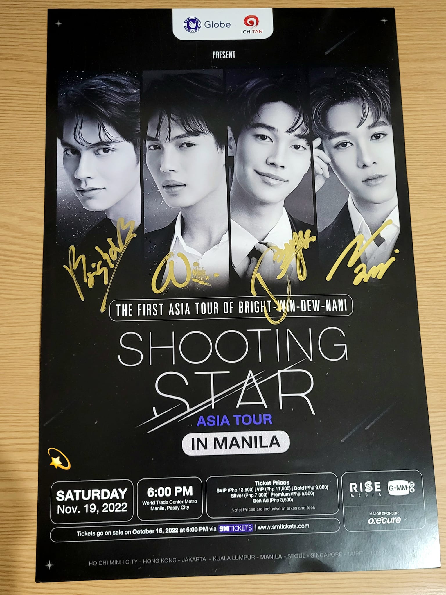 F4Thailand Bright, Win, Dew and Nani is ready to meet us tomorrow
