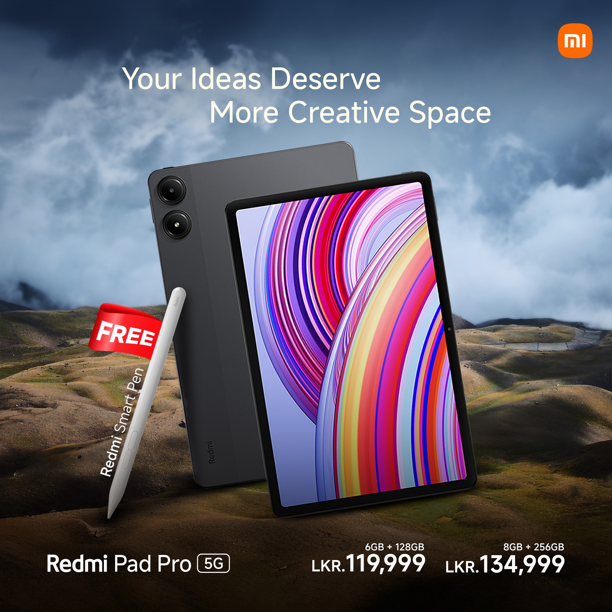 Redmi Pad Pro 5G – where your ideas get the space they deserve 
