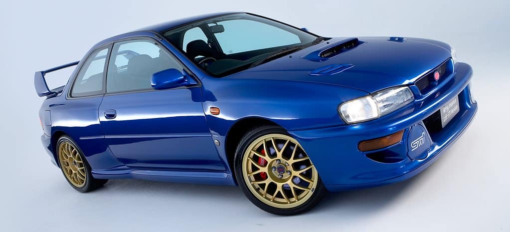 The legendary 1998 Subaru Impreza WRX STI 22B. #073/400