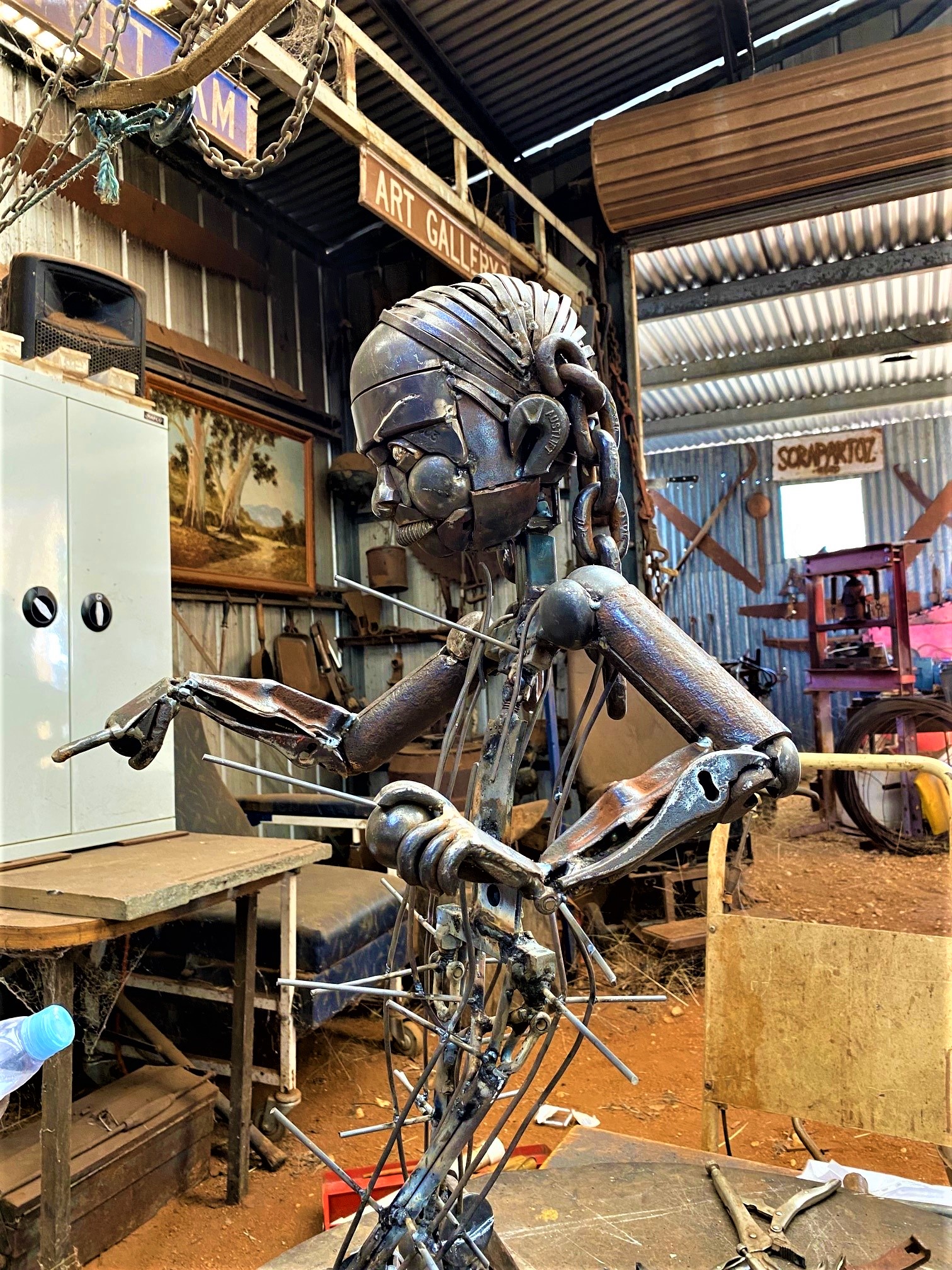 ARMS FOR THE POOR? Well... Andrew Whitehead Sculptures