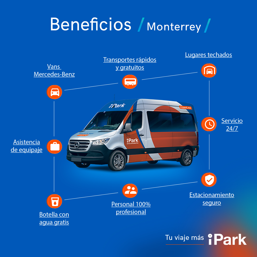🤩 Disfruta de todos los... - IPark Aeropuerto Monterrey