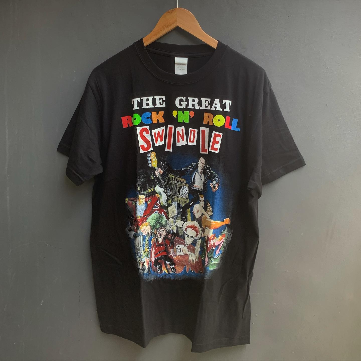 READYSTOCK T-Shirt : SEX PISTOLS Full cotton 24s Build-up Ink 