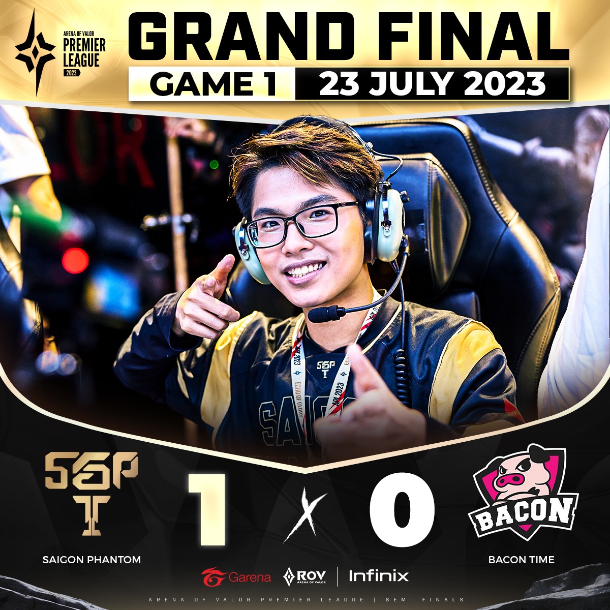 เปิดรอบชิงอย่างเดือด เกมแรก Saigon... - Garena RoV Tournament | Facebook