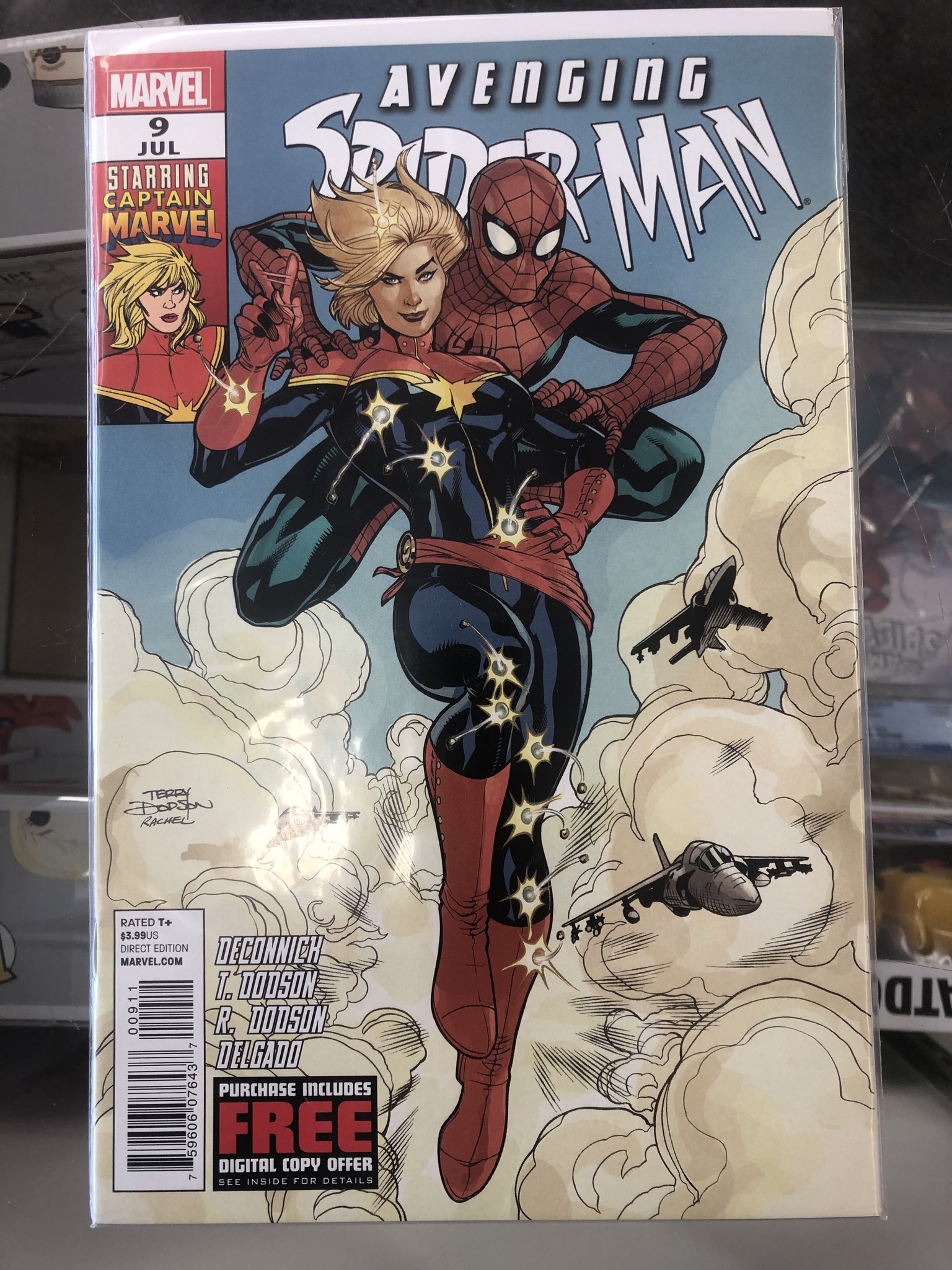 Ms. Marvel vs Deathbird in 1977