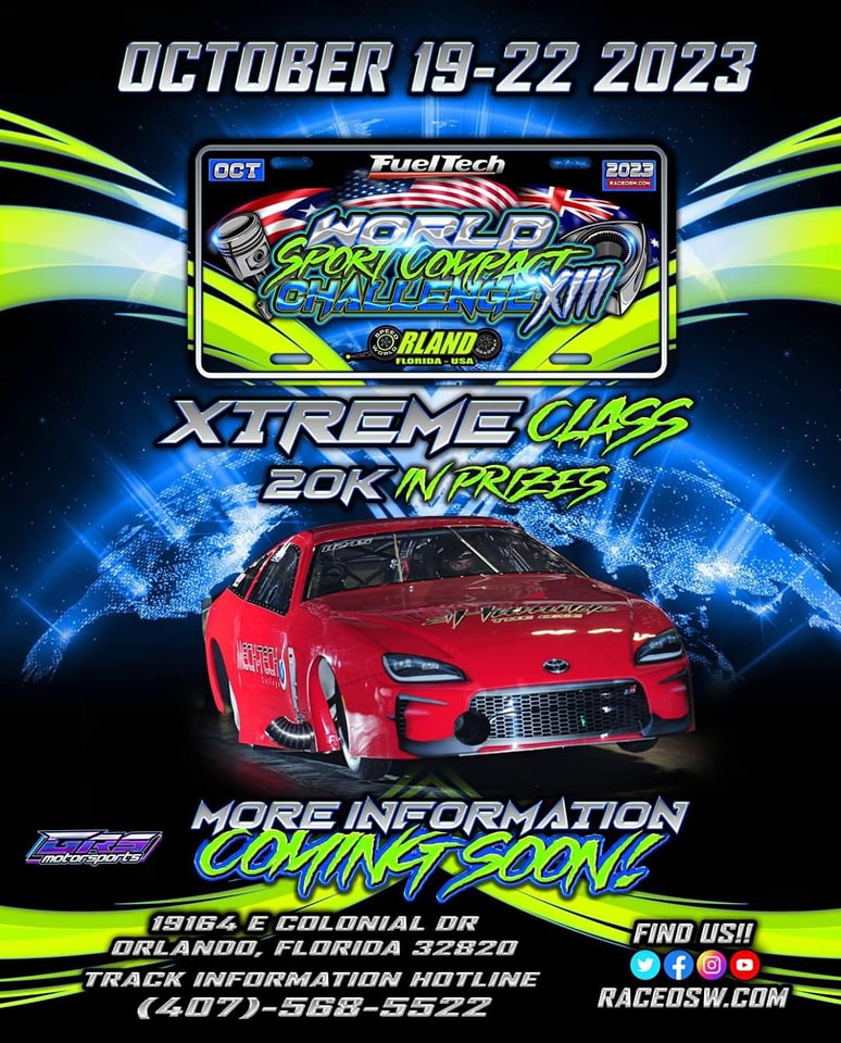 2XMotorsports - 💥💥CONFIRMED RACER FOR THE 2023 WORLD SPORT COMPACT ...
