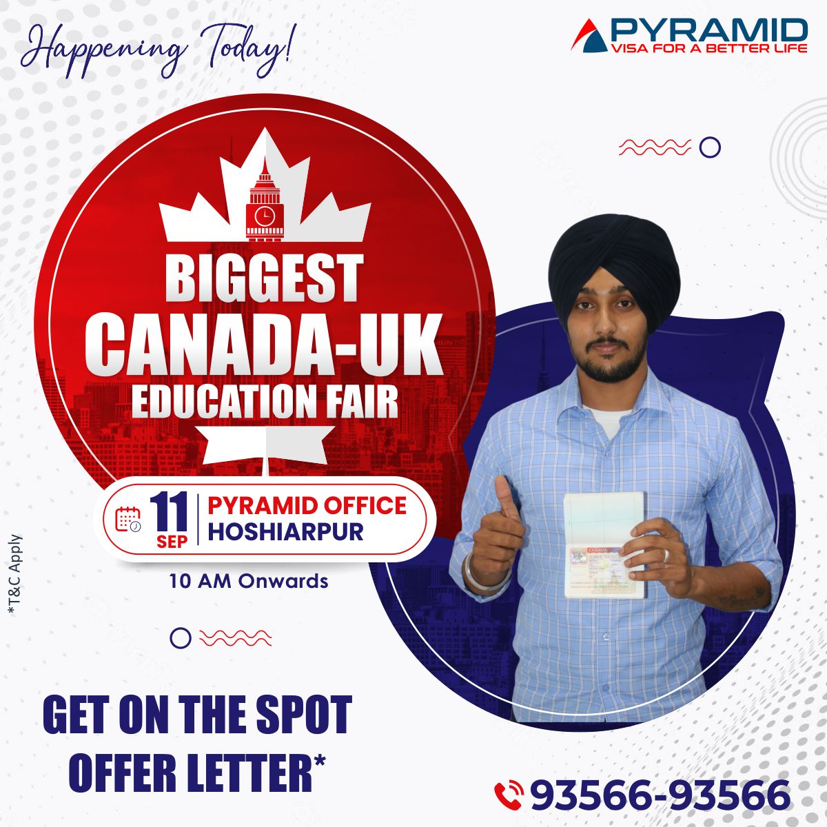 Pyramid - The biggest Canada UK Education Fair is taking place today at ...