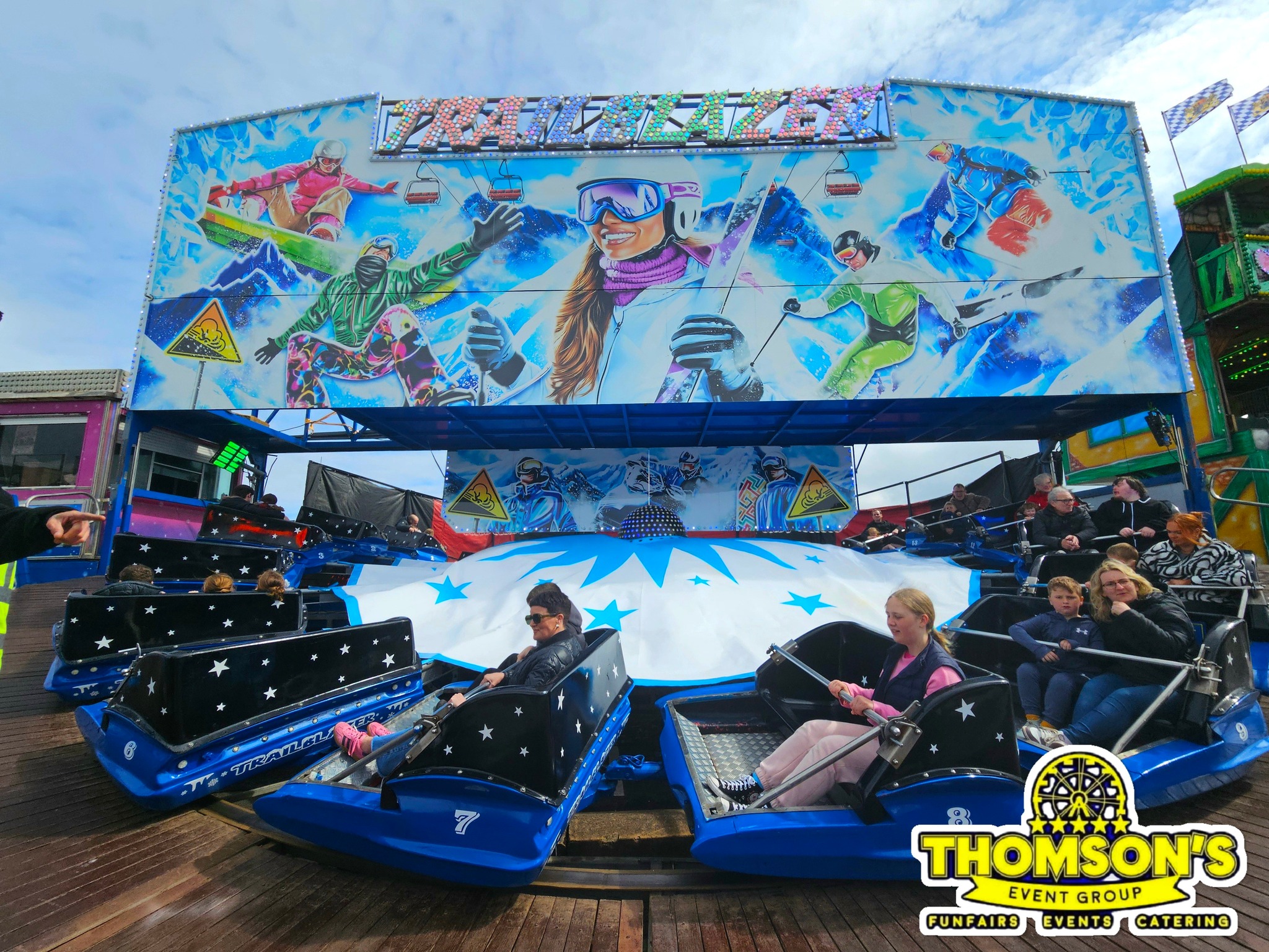 Thomsons - ‼️🪄🎡 IRVINE MAGIC FAIR 🎡🪄‼️ Get ready for the ⛷️ TRAILBLAZER ...