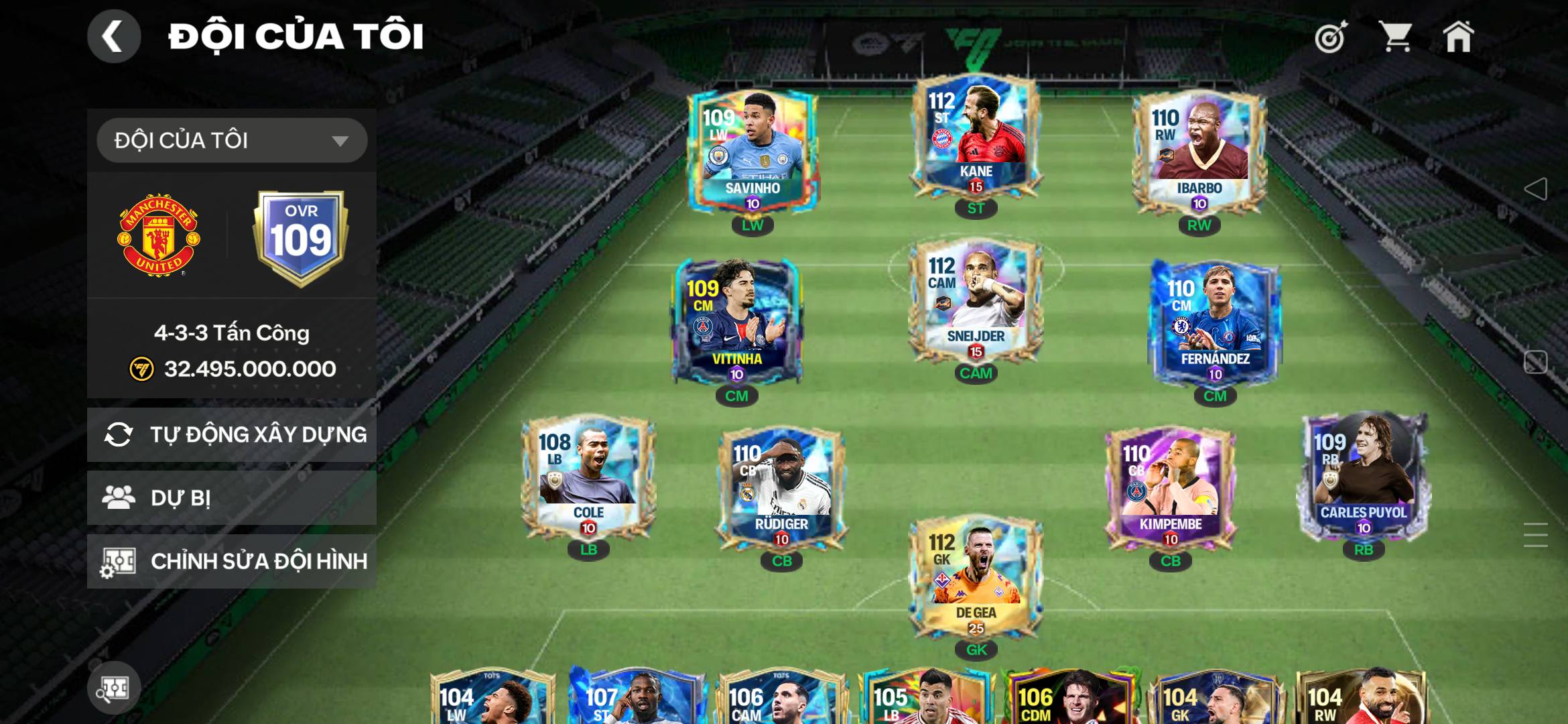 FC Mobile Việt Nam 🇻🇳🇻🇳🇻🇳 | Có nên thay không ạ,nên thay cm bên nào ạ ...