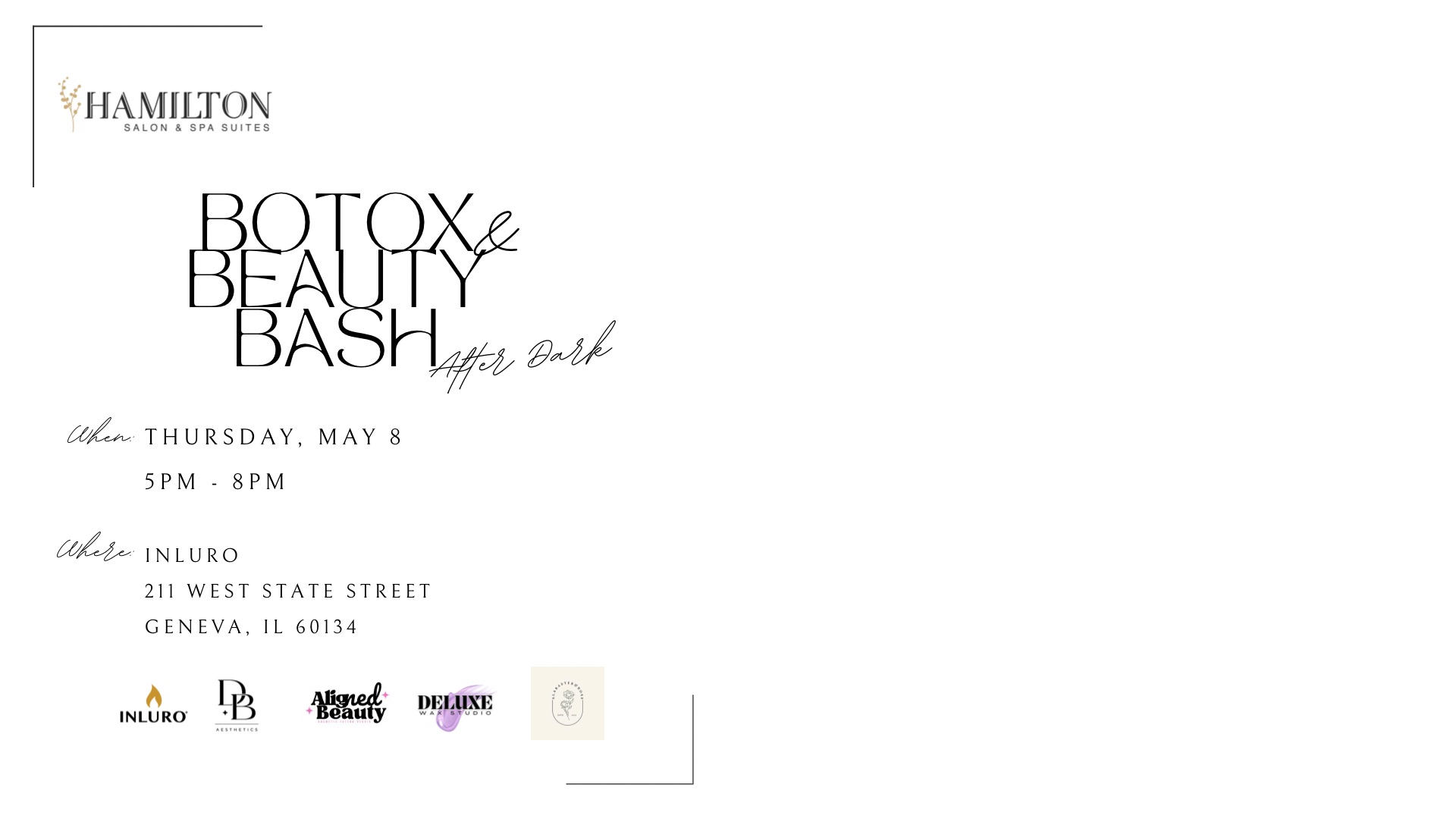 Botox & Beauty Bash - After Dark