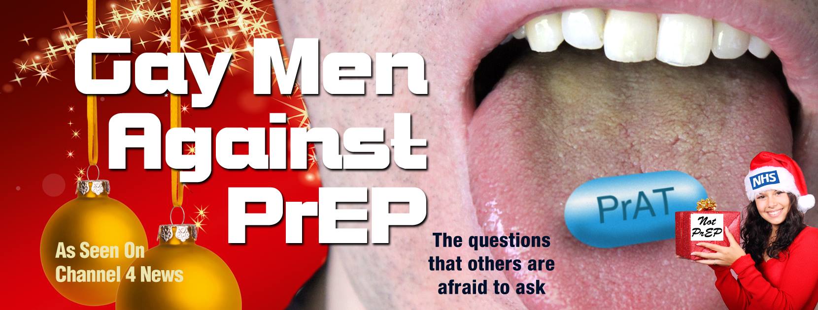 GMAP Gay Men Against PreP - Condoms are important for your sexual ...