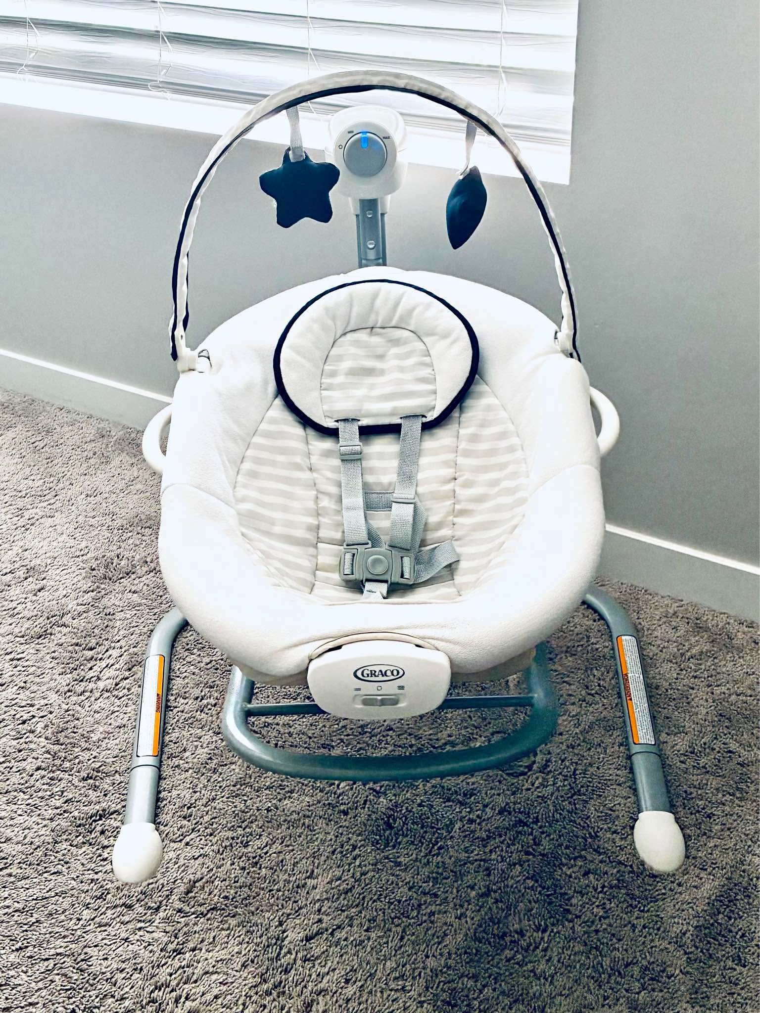 GRACO Soothing Adjustable Baby Rocker Swing - Baby Swings - Herriman ...