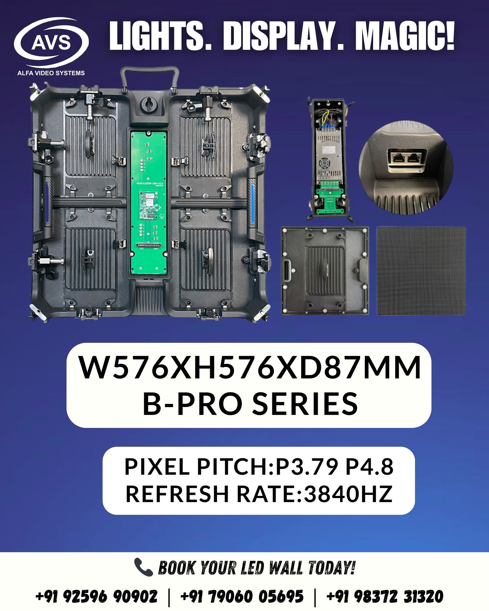 AVS - 🎇 LIGHTS. DISPLAY. MAGIC! Introducing the B-PRO Series by AVS ...