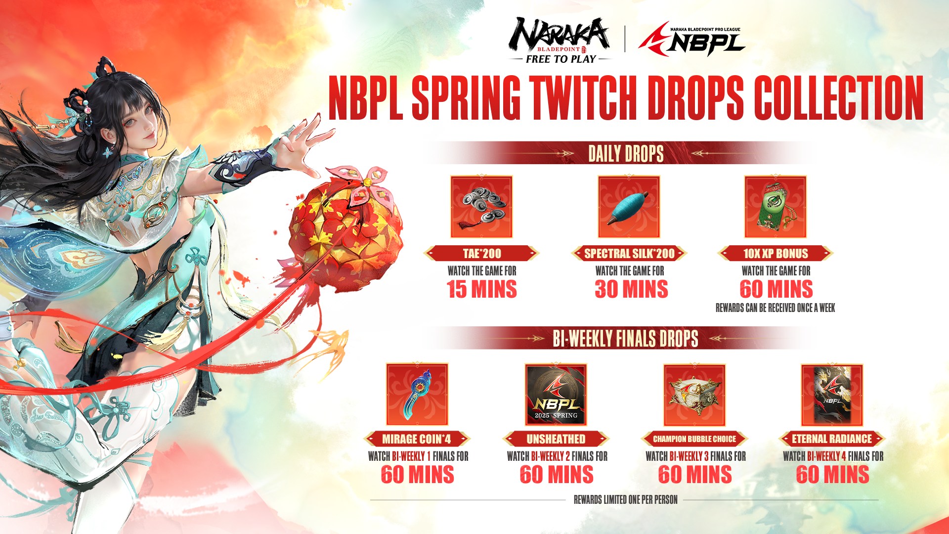 NARAKA - 2025 NBPL SPRING SPLIT BI-WEEK 3 IS LIVE! 📌Click to watch and ...
