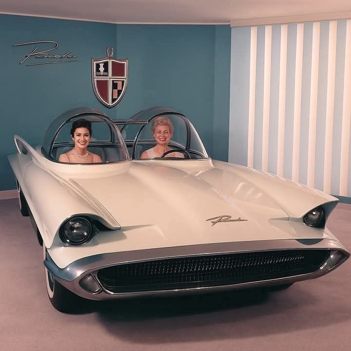 1955 Lincoln Futura's futuristic design