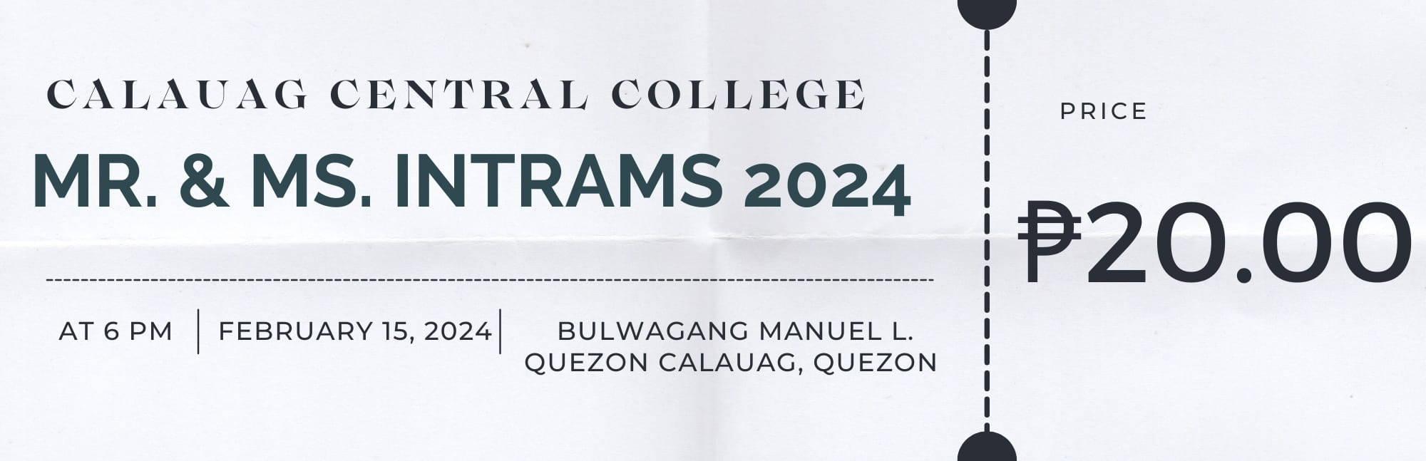 CCC Mr. and Ms. Intrams