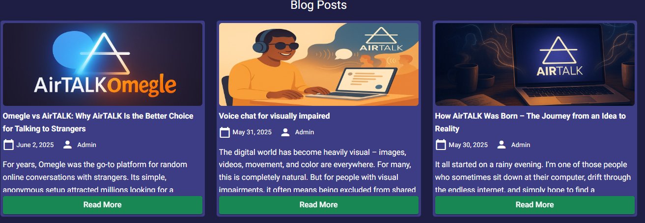 🚀 We’ve just launched... - Airtalk - P2P random voice call | Facebook