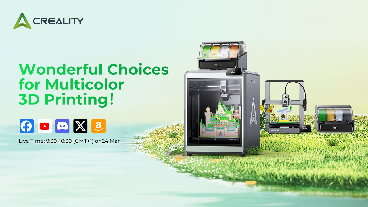 🌈 Dive into the Vibrant World of Creality Multicolor 3D Printers! 🎁