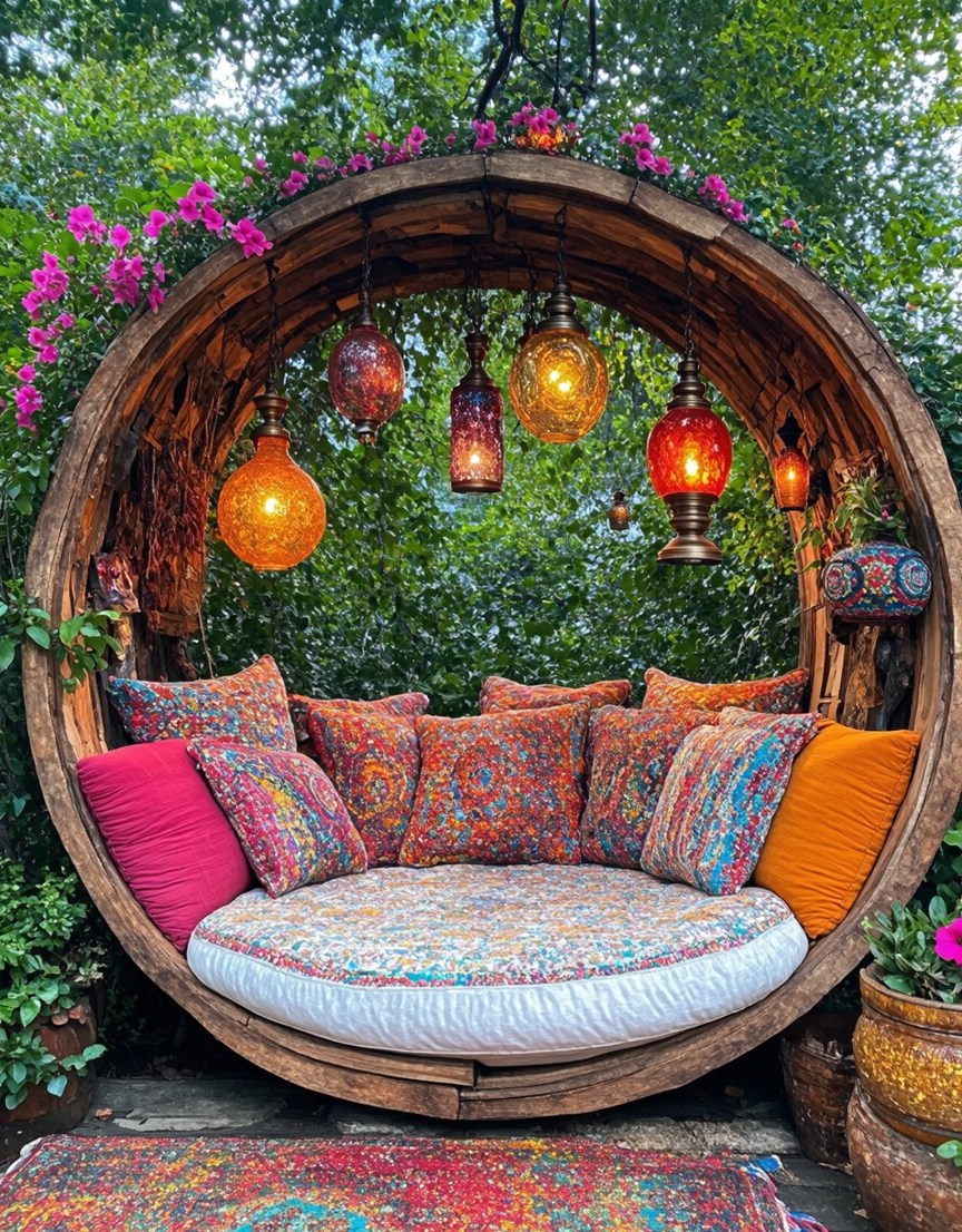 Boho - More ideas @ https://www.pergolagazebos.com/design-ideas ...