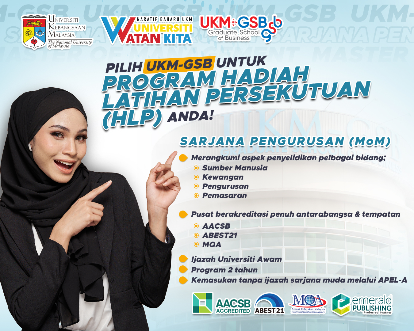 📢 PENDAFTARAN... - UKM GSB - Graduate School of Business