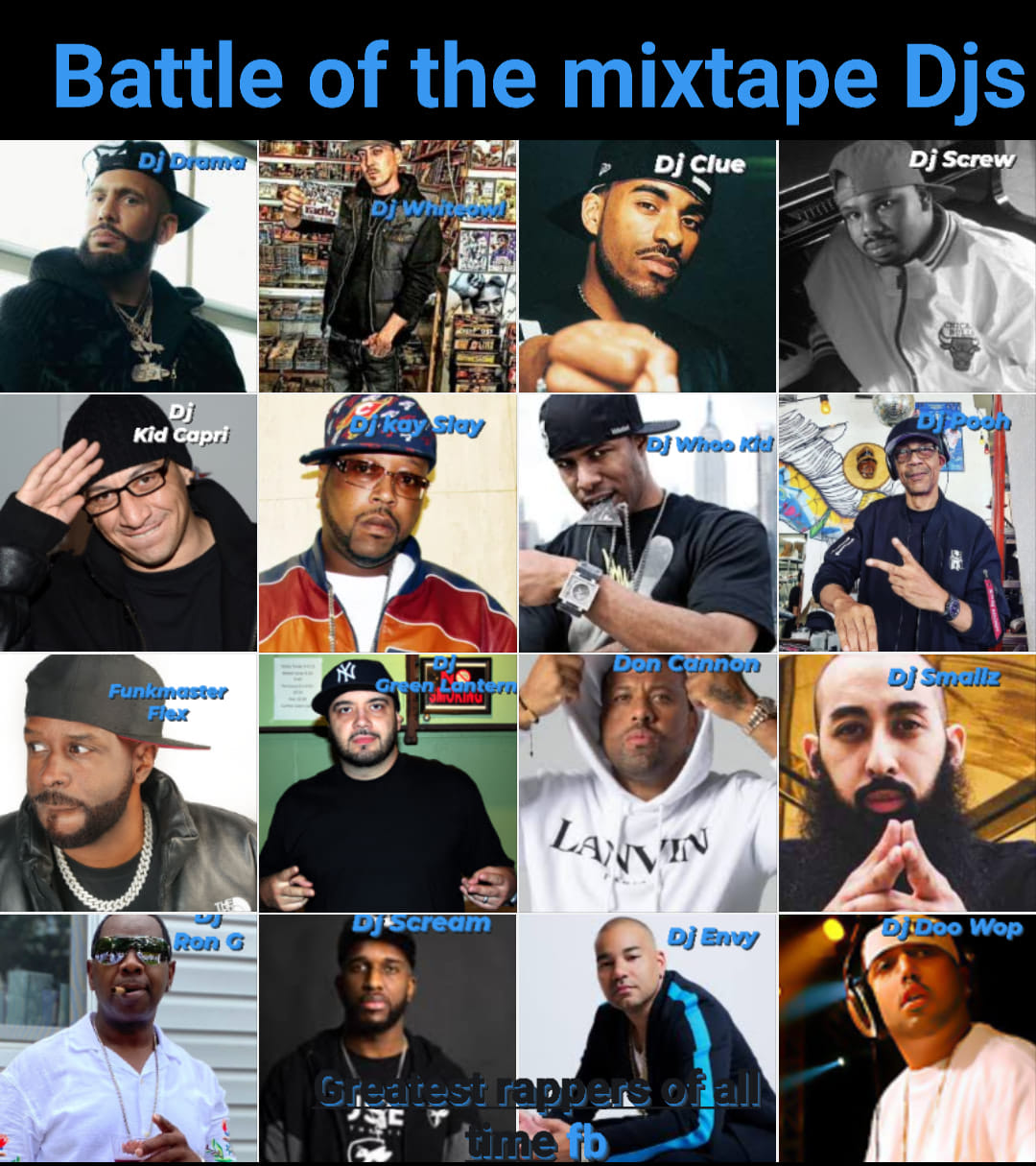 Greatest - Who is your fav mixtape dj 🤔... #mixtape #djs #discjockey ...
