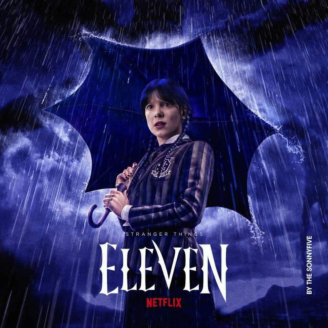 Flix - Eleven as Wednesday 😭 ️ | Facebook