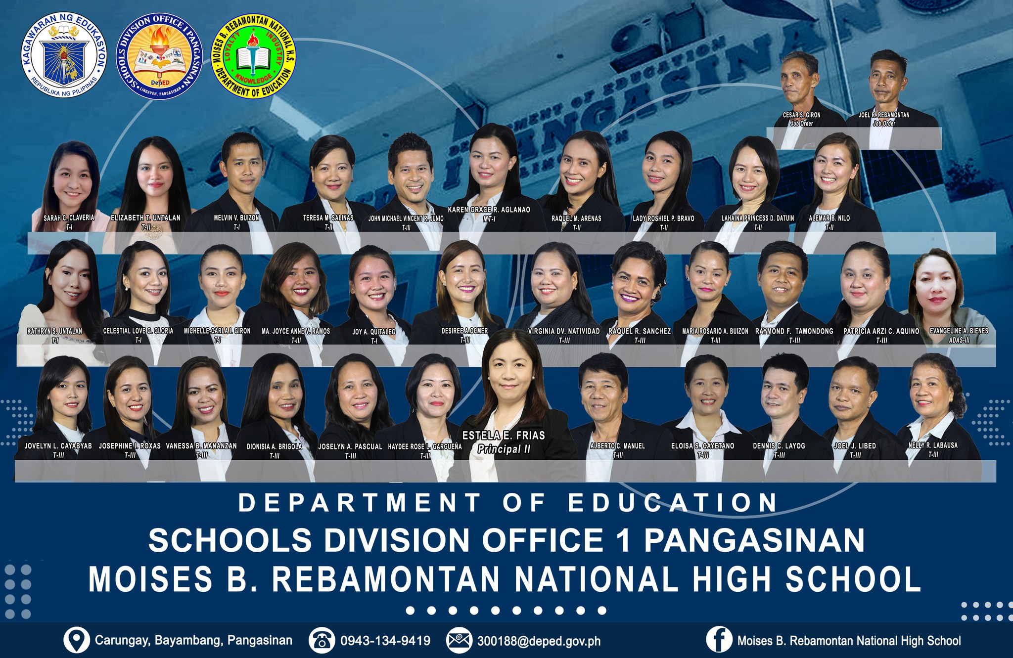 DepEd Tayo Youth Formation Moises B. Rebamontan National High School ...