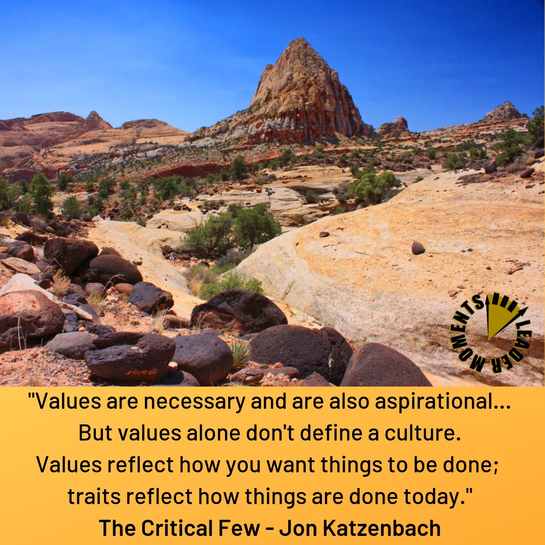 Leader Moments - Values are critically important to create... | Facebook