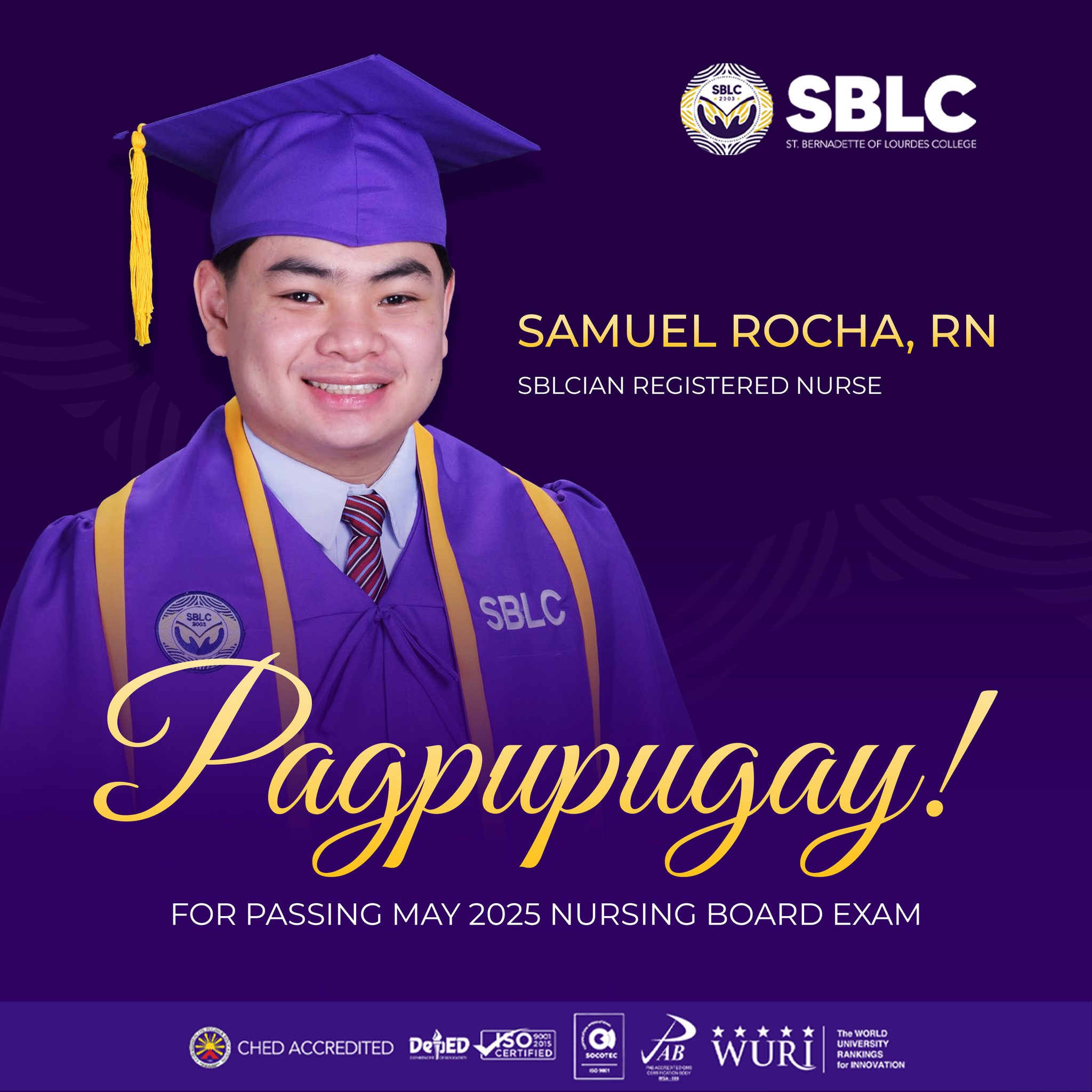 SBLC - SBLC Pride: Celebrating Our New Registered Nurse ...