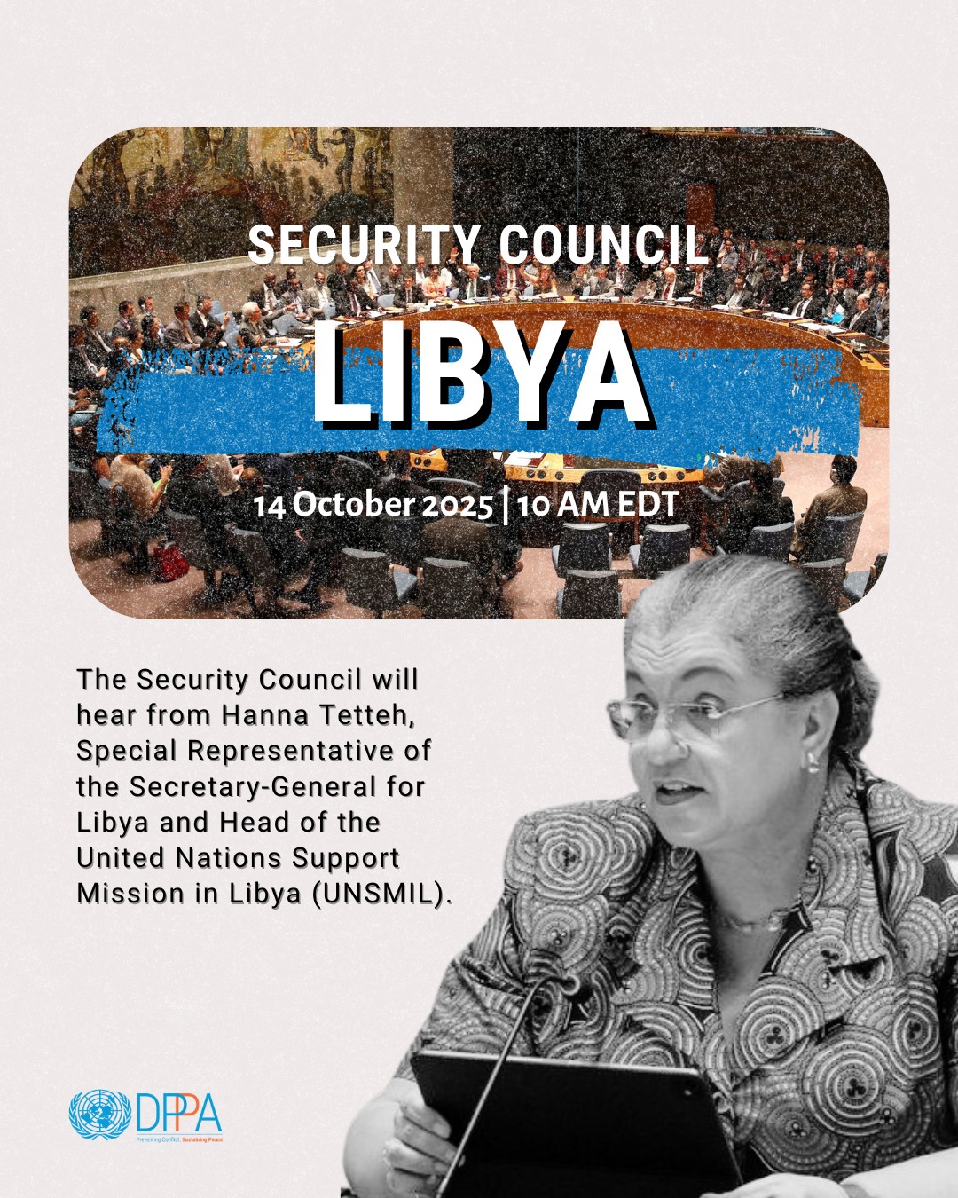 This morning, Special Representative and Head of the UN Support Mission ...