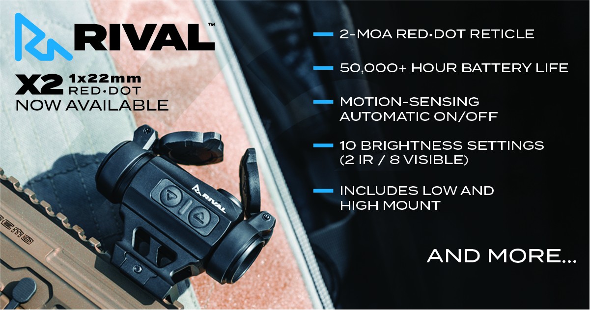 Rival - Introducing the RIVAL X2 RED•DOT designed for those who demand ...