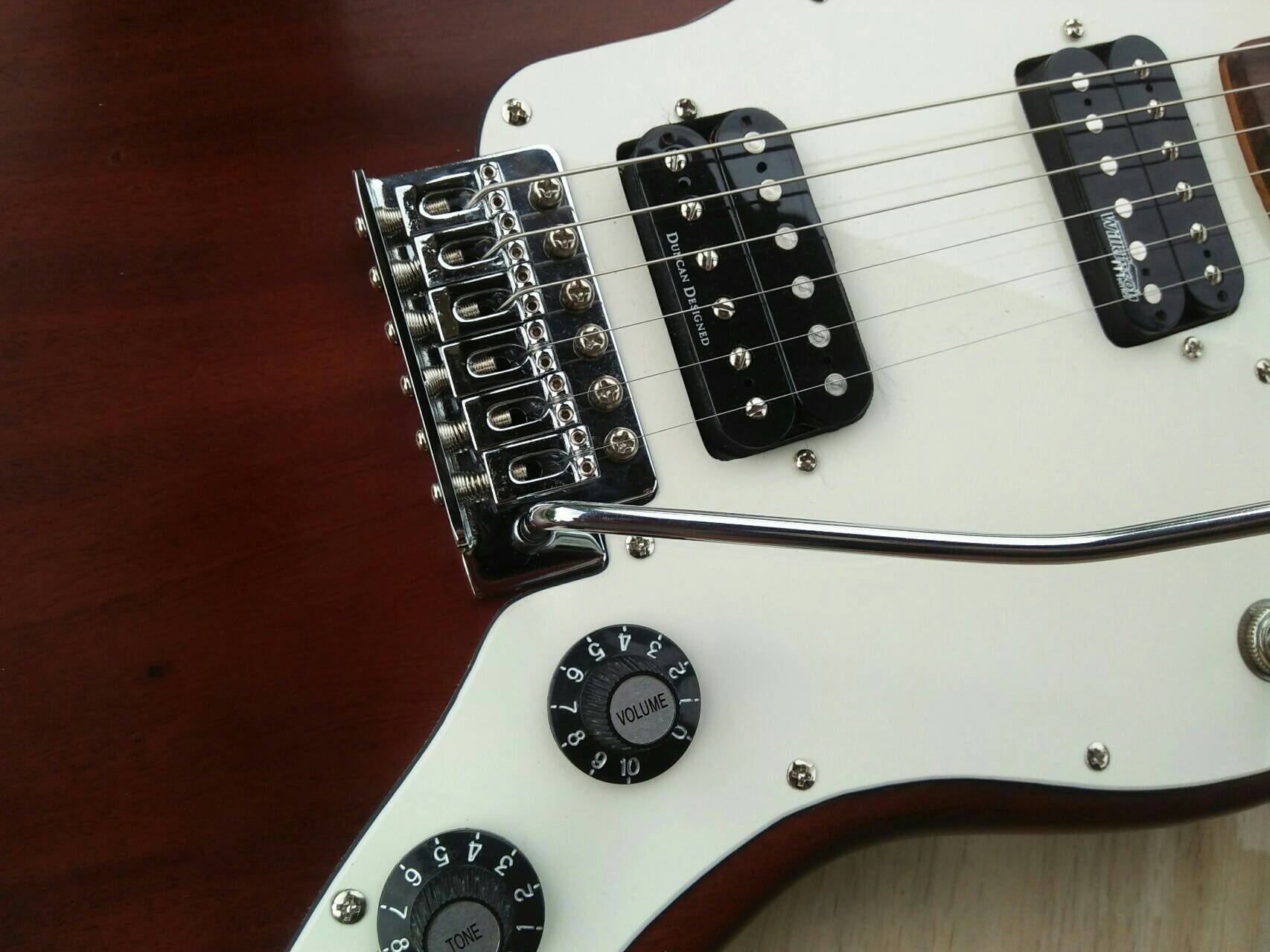 Upgraded Squier Jagmaster with Seymour Duncan 59 humbucker