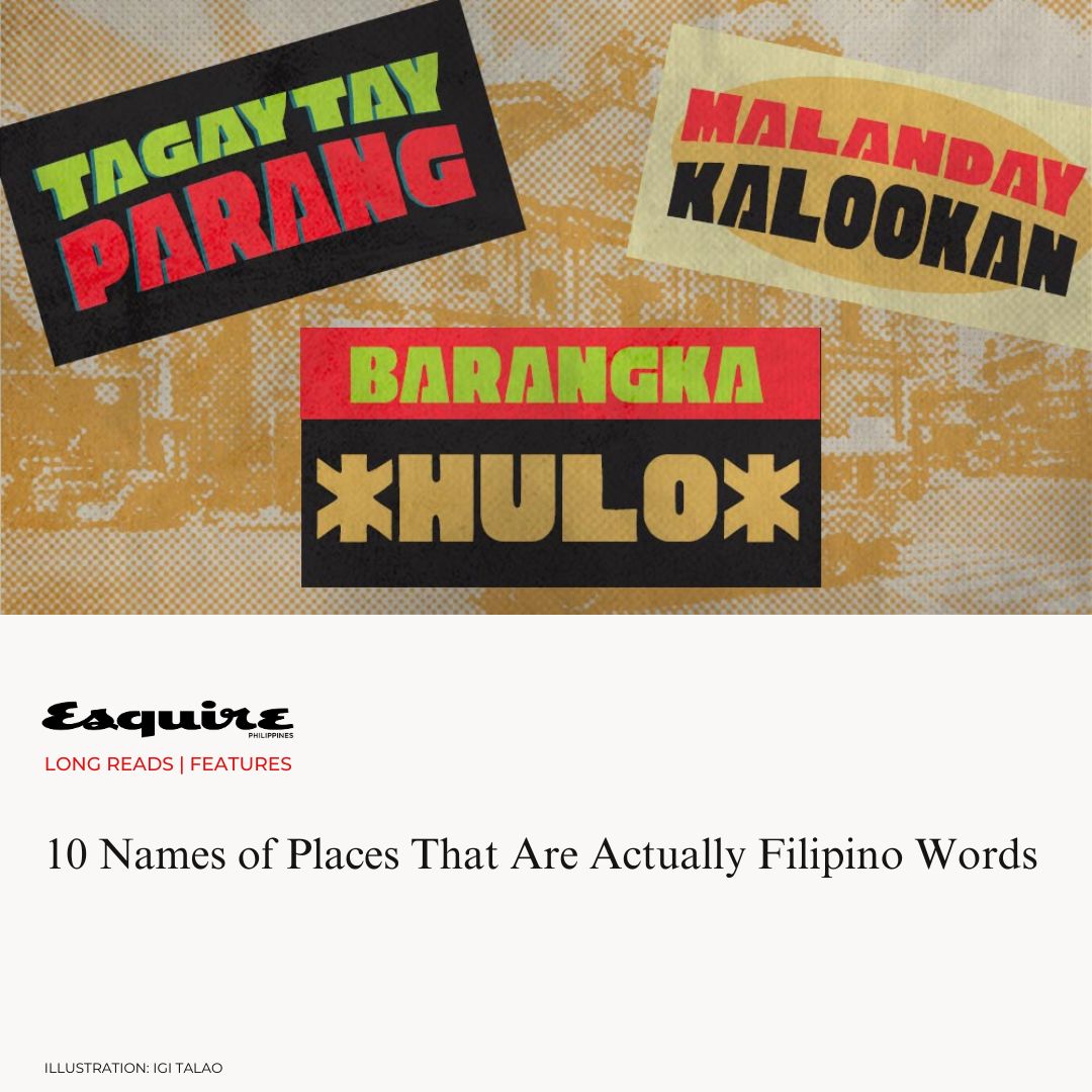 Esquire - Some of them are based on topography. https://bit.ly/4id9h3E ...