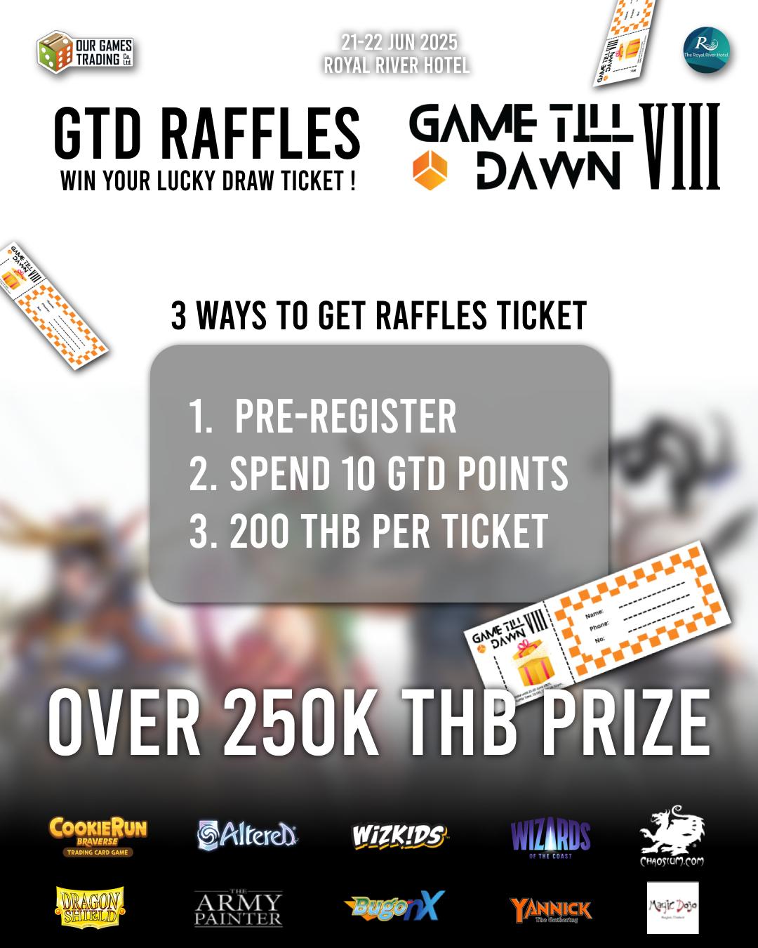 Game - 💰💰Game Till Dawn RAFFLES !!💰💰 พร้อมแล้วสำหรับท่านที่พกดวงมา ...