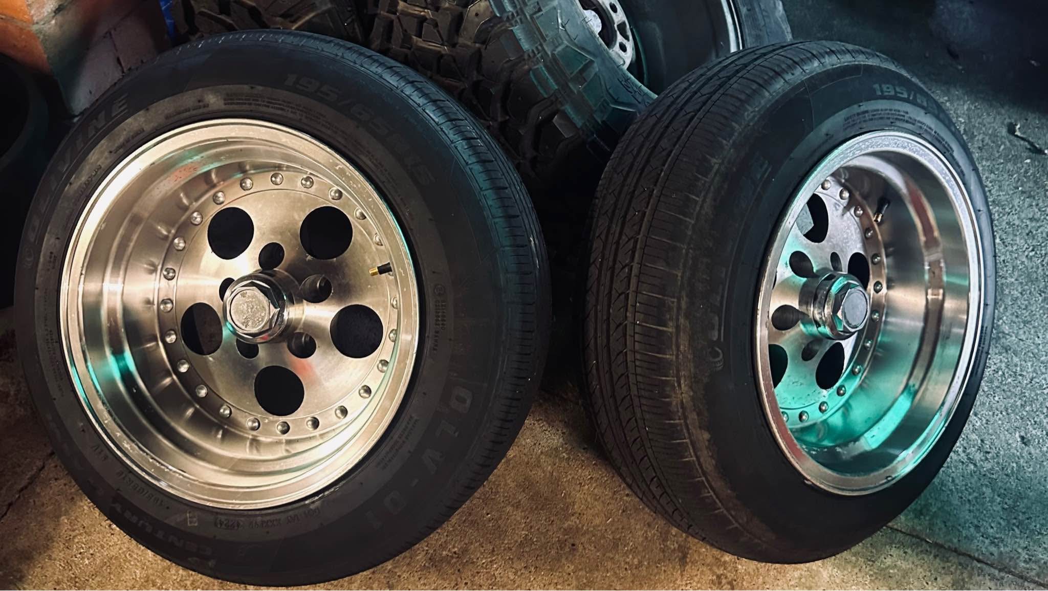 Dragway rims and tyres 15x8 -28 - Car Wheels, Tires & Parts - Brisbane ...