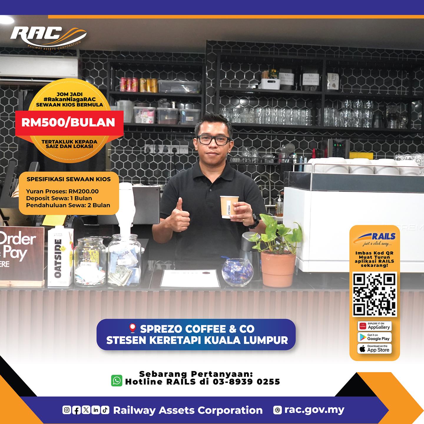 Sprezo Coffee & Co menyajikan... - Railway Assets Corporation