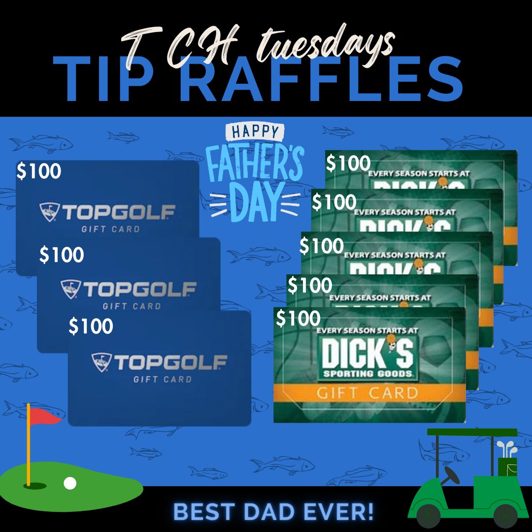 TIP RAFFLE TUESDAY!⛳️🎣... - The Children's Home of Pittsburgh | Facebook