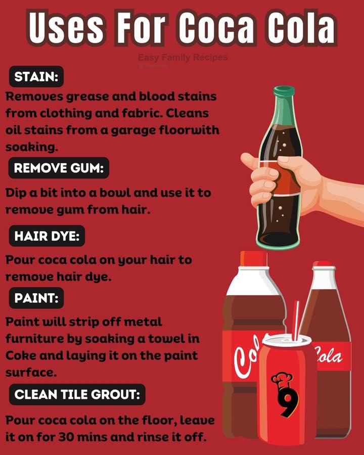 Budget - Did you know Coke isn’t just for drinking⁉ It’s been in my ...