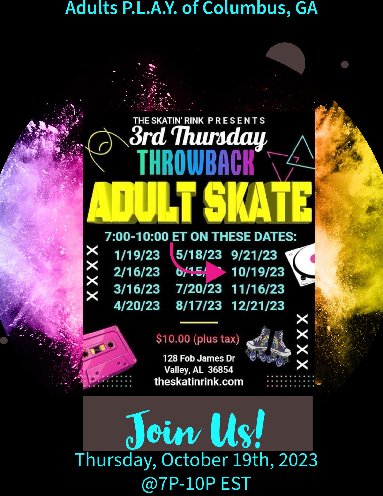 🎬 Tonight's the night! Join us for our very first Skate Video