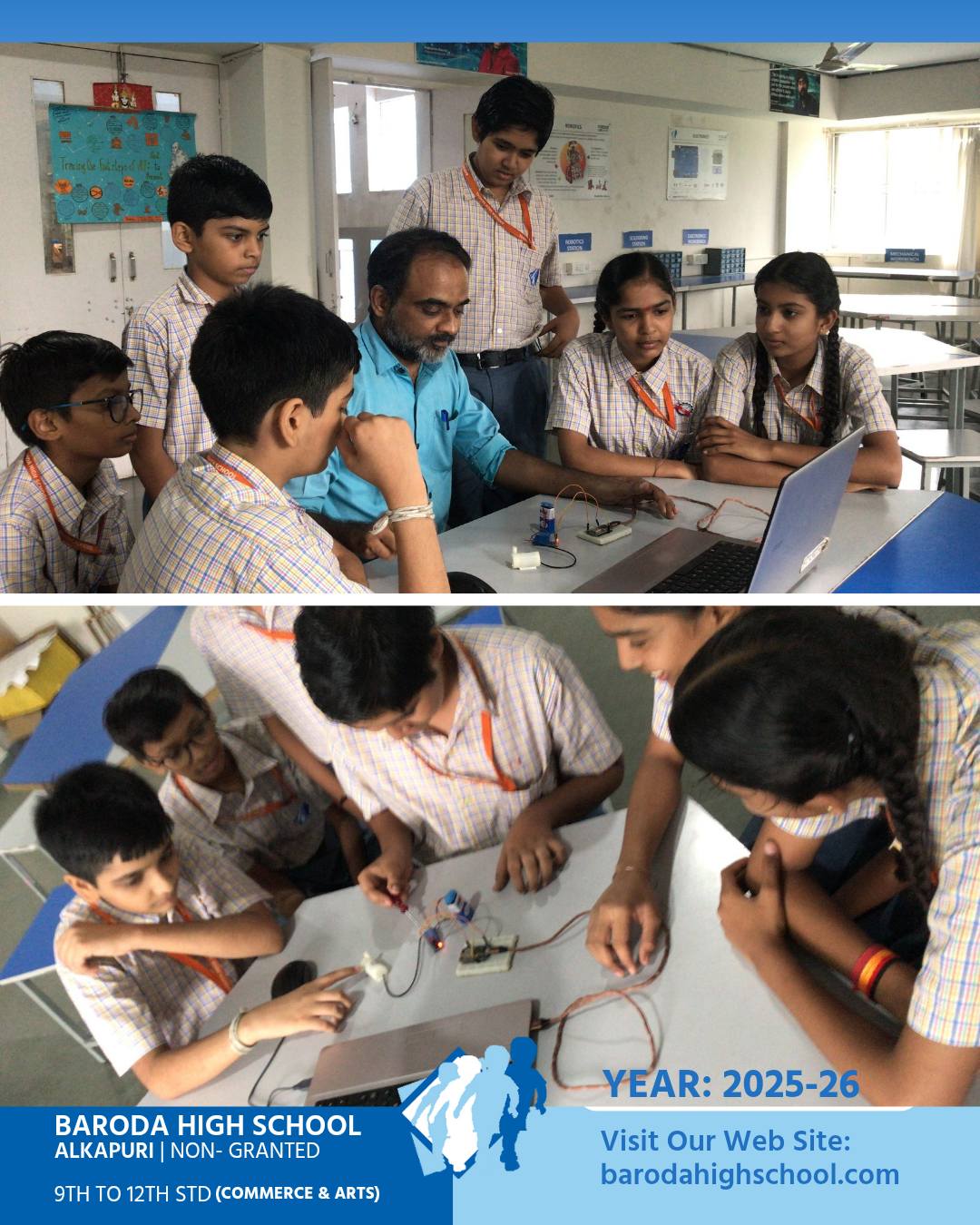 Baroda High School, Alkapuri, Afternoon | Vadodara