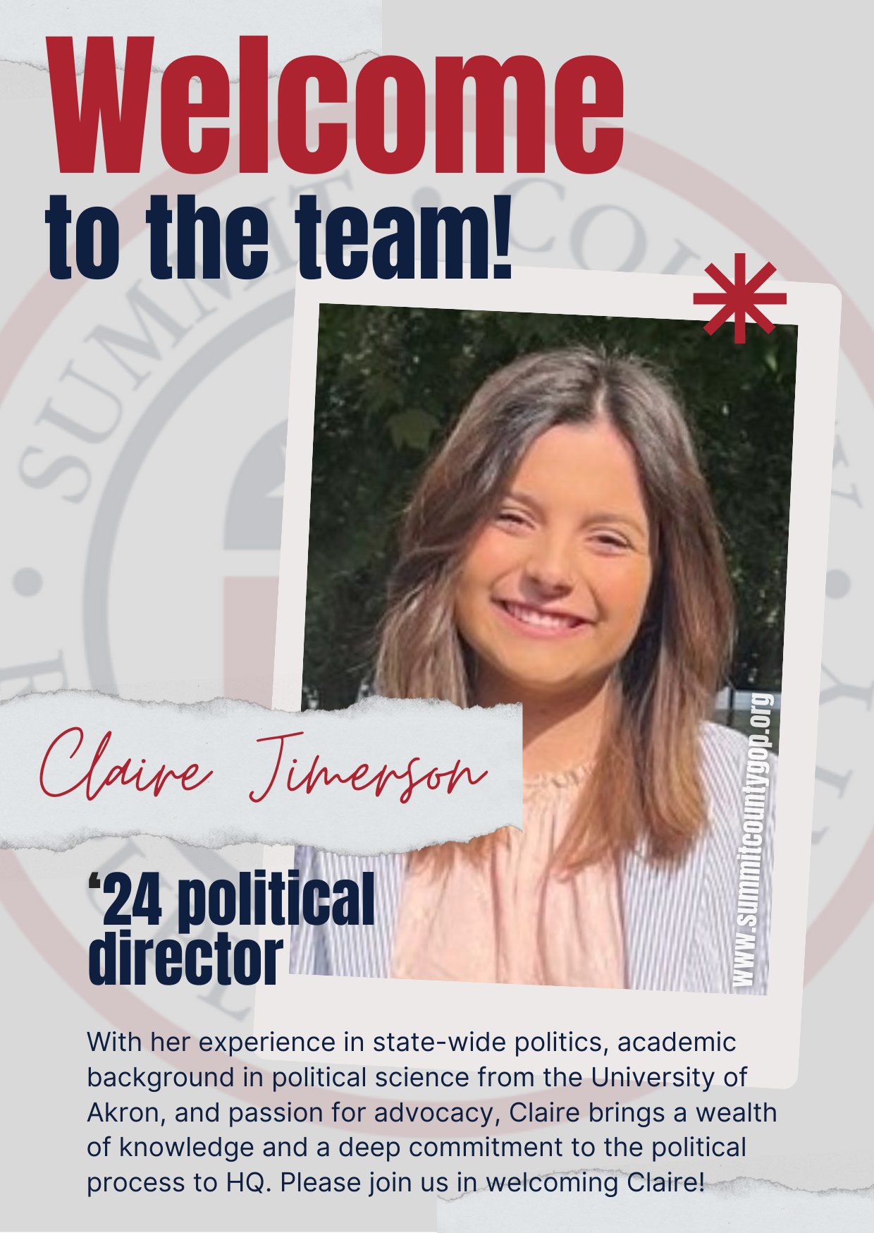 We are thrilled to... - Summit County Republican Party | Facebook