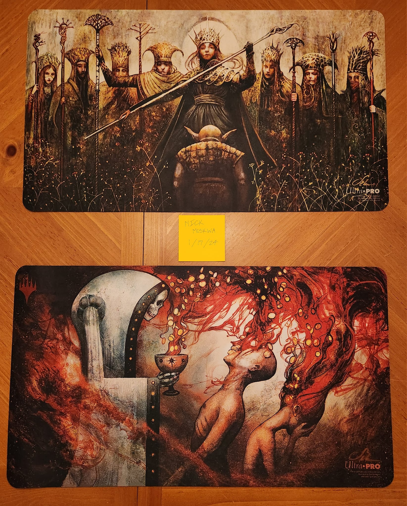 Who wants a playmat with this new Seb McKinnon art?