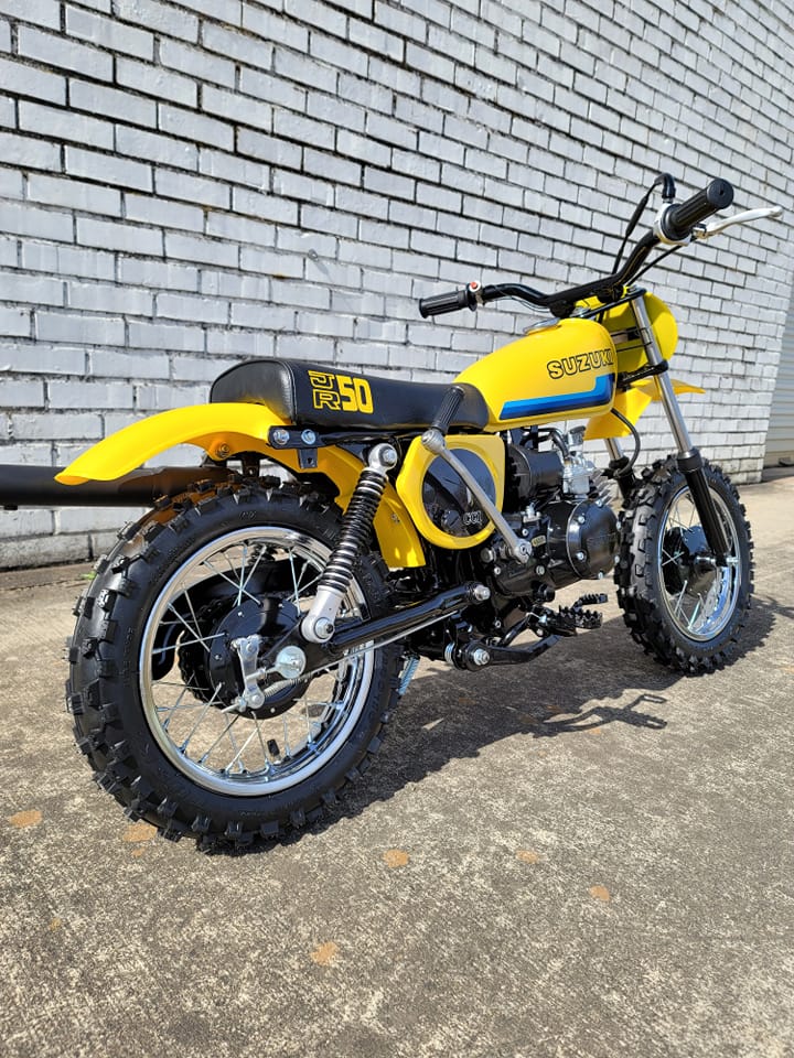 Suzuki's evergreen JR50 for 1978.