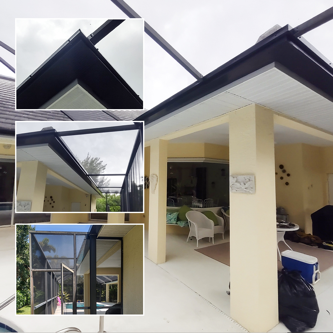 Titan - Have a Screened in Pool Enclosure? You Need SUPER GUTTERS ...