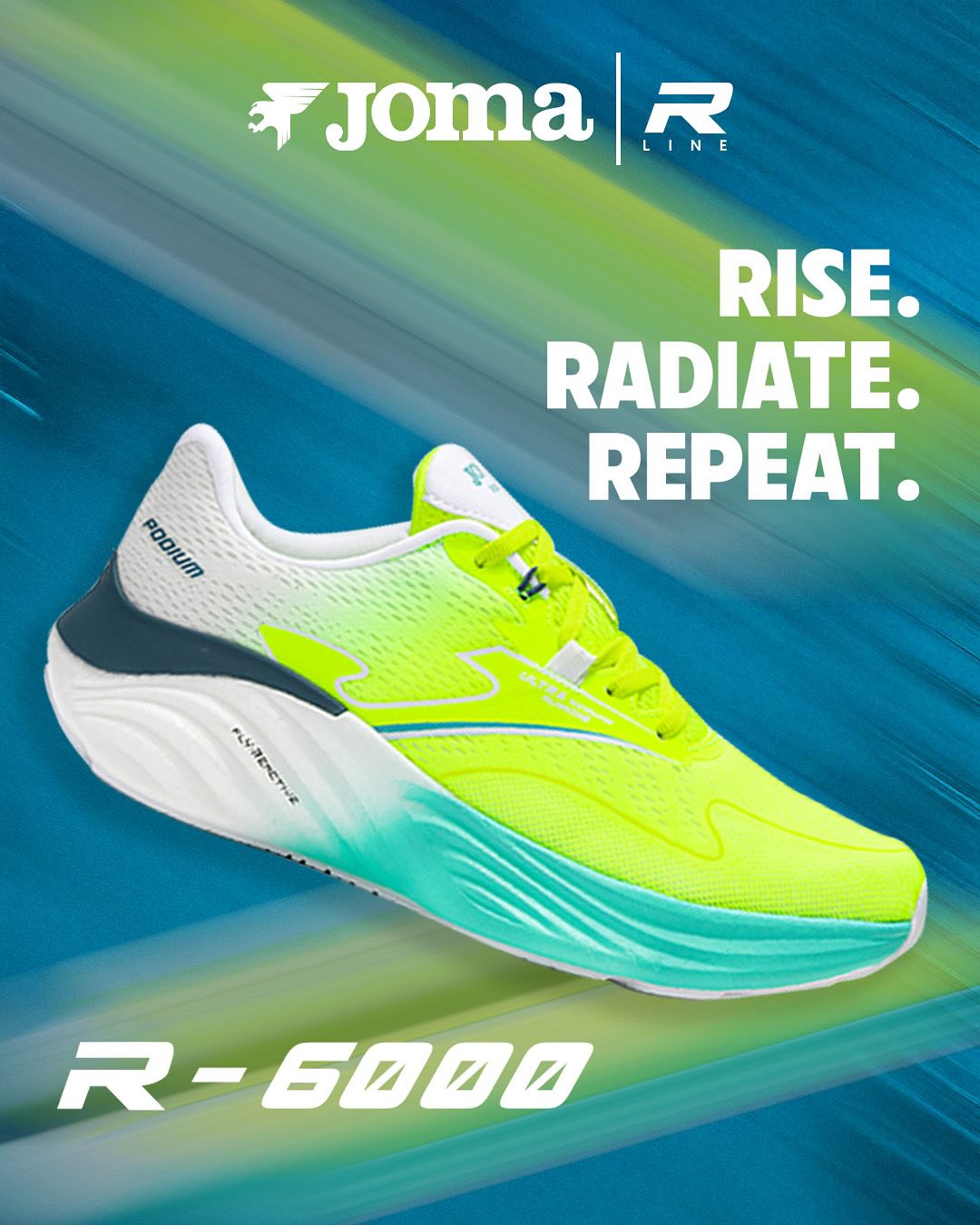 JOMA R-6000 es un calzado versátil para entrenar, correr y