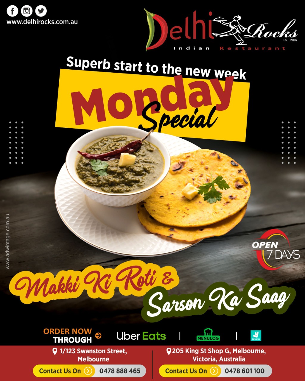 Delhi Rocks - Here to make you drool! Our Monday Special... | Facebook