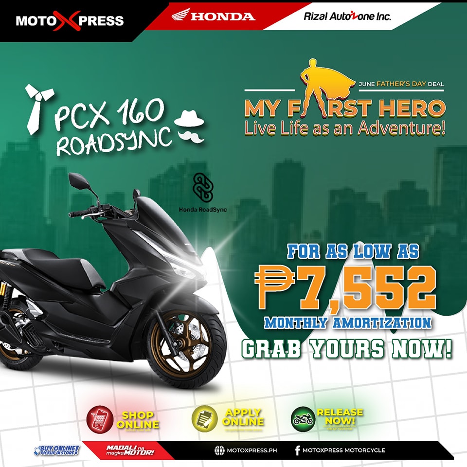 Motoxpress - HONDA PCX ROADSYNC is waving at you 👋👋👋 Available for CASH ...